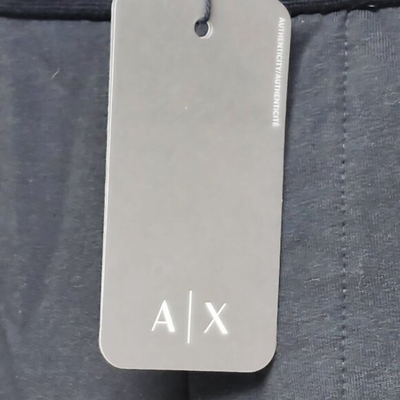 AX Armani Exchange Mens Black Trousers pants Size L New With Tag - Picture 3 of 12
